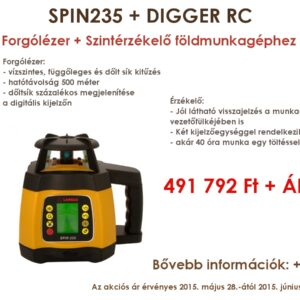SPIN235+DIGGER RC Szett