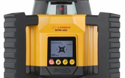 ÚJDONSÁG – Lamigo Spin400 forgólézer – precíz szintezés digitális vezérléssel